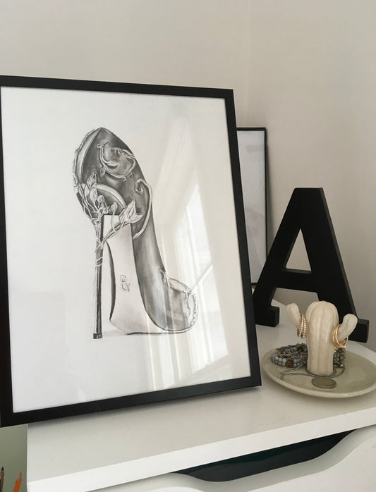 elegant footprint - prints